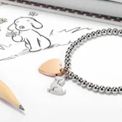 La Petite Story (Kette mit) Herz-Family Dog & Heart Armband - LPS05AQI02