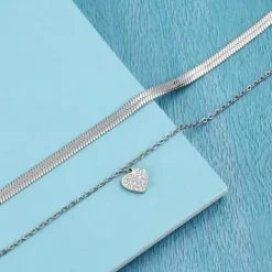 La Petite Story (Kette mit) Herz-Love Heart Halskette - LPS10ASD19