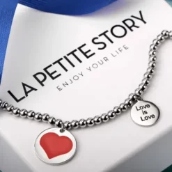 La Petite Story (Kette mit) Herz-Love Is Love Armband - LPS05ASD11