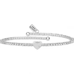 La Petite Story (Kette mit) Herz-Lux Bangles Heart Armreif - LPS05AQC01