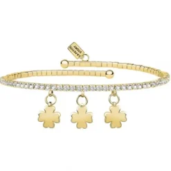 La Petite Story Armbänder-Lux Bangles 4 Leaf Clover Armreif - LPS05AQC11