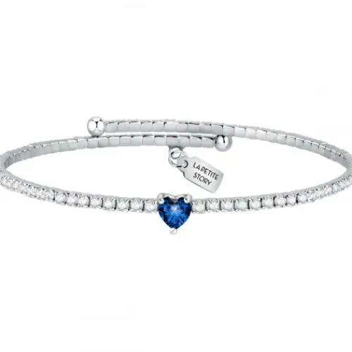 La Petite Story (Kette mit) Herz-Lux Love Heart Armreif - LPS05ASD21