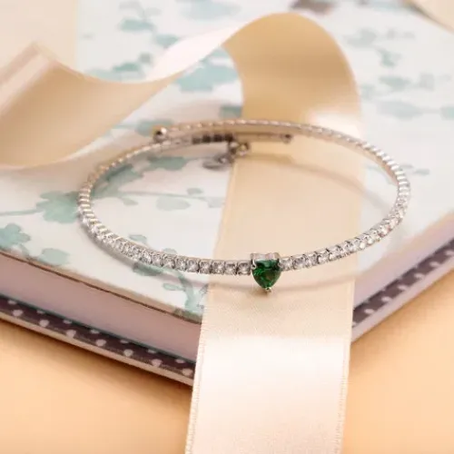 La Petite Story (Kette mit) Herz-Lux Love Heart Armreif - LPS05ASD22