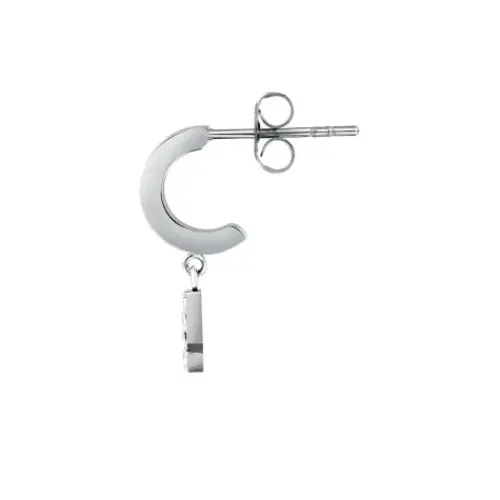 La Petite Story Ohrringe-Orecchini Einzel Buchstaben L Ohrring - LPS02AQM74