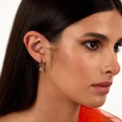 La Petite Story Ohrringe-Orecchini Einzel Buchstaben N Ohrring - LPS02AQM79