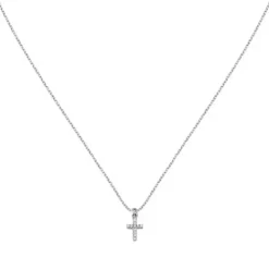 La Petite Story (Kette mit) Kreuz-Silver Cross Halskette - LPS10AWV26