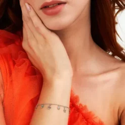 La Petite Story (Kette mit) Herz-Silver Heart Star Armband - LPS05AWV14