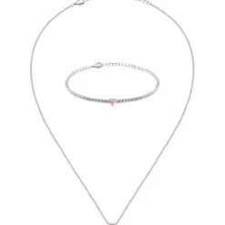 La Petite Story (Kette mit) Herz-Silver Set - LPS20AWV03