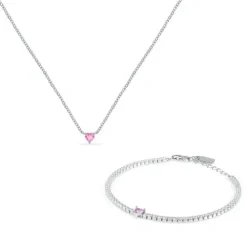 La Petite Story (Kette mit) Herz-Silver Set - LPS20AWV03