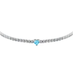 La Petite Story (Kette mit) Herz-Silver Tennis Heart Armband - LPS05AWV44