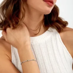 La Petite Story Armbänder-Silver Tennis Armband - LPS05AWV50