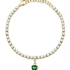 La Petite Story (Kette mit) Herz-Tennis Love Heart Armband - LPS05ASD28