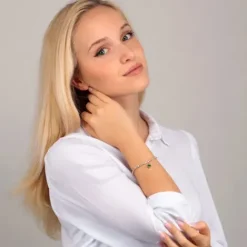 La Petite Story (Kette mit) Herz-Tennis Love Heart Armband - LPS05ASD28