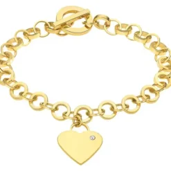 Lotus (Kette mit) Herz-Armband - LS2271-2/2