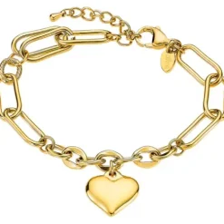 Lotus (Kette mit) Herz-Armband - LS2334-2/2