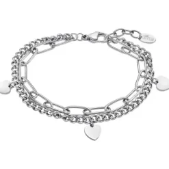 Lotus (Kette mit) Herz-Armband - LS2314-2/1