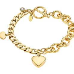 Lotus (Kette mit) Herz-Armband - LS2335-2/2