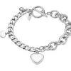 Lotus (Kette mit) Herz-Armband - LS2335-2/1