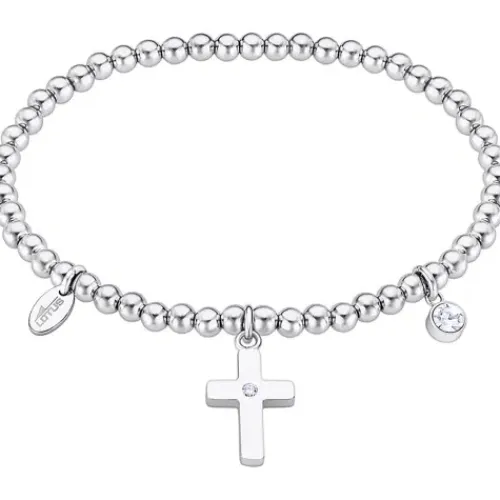 Lotus (Kette mit) Kreuz-Armband - LS2170-2/2