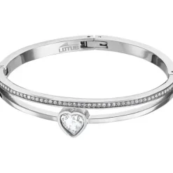 Lotus (Kette mit) Herz-Armreif - LS2088-2/3