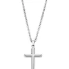 Lotus (Kette mit) Kreuz-Halskette - LS2217-1/2