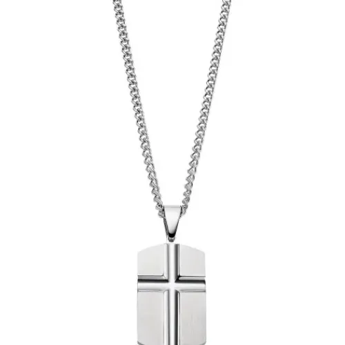 Lotus (Kette mit) Kreuz-Halskette - LS2279-1/1