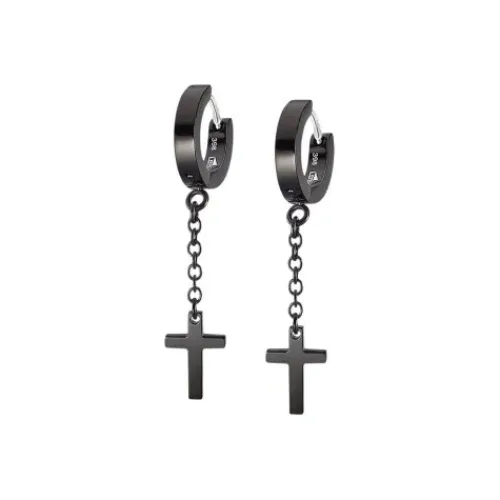 Lotus (Kette mit) Kreuz-Ohrringe - LS2173-4/2