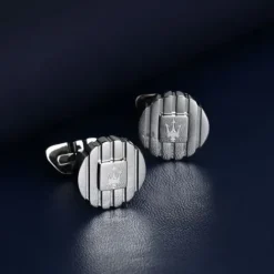 Maserati Manschettenknöpfe-Engraved Trident Manschettenknöpfe - JM5249JD01