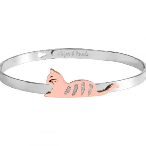 Megan & Friends Armbänder-Cat Armreif - MF20098-02