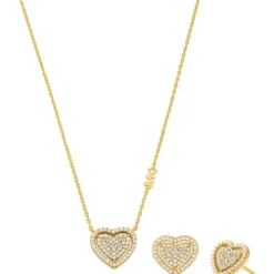 Michael Kors (Kette mit) Herz-Premium Set - MKC1756CZSET
