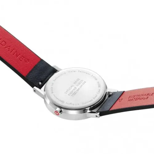 Mondaine Lederarmband-Classic 36 Day Date Vegan - A667.30314.11SBBV