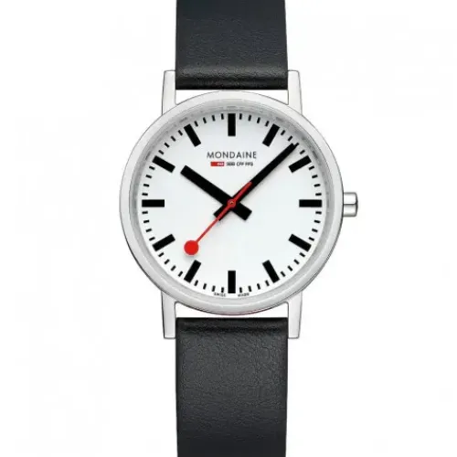 Mondaine Lederarmband-Classic 36 Vegan - A660.30314.11SBBV