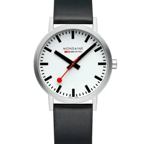 Mondaine Lederarmband-Classic 40 Vegan - A660.30360.16SBBV