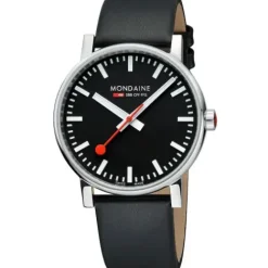 Mondaine Lederarmband-Evo2 (43 mm) - MSE.43120.LB