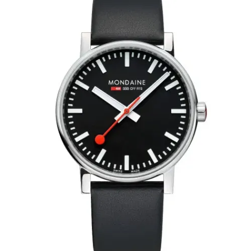 Mondaine Lederarmband-Evo2 (43 mm) - MSE.43120.LB