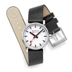 Mondaine Lederarmband-Evo2 (30 mm) Vegan - MSE.30110.LBV