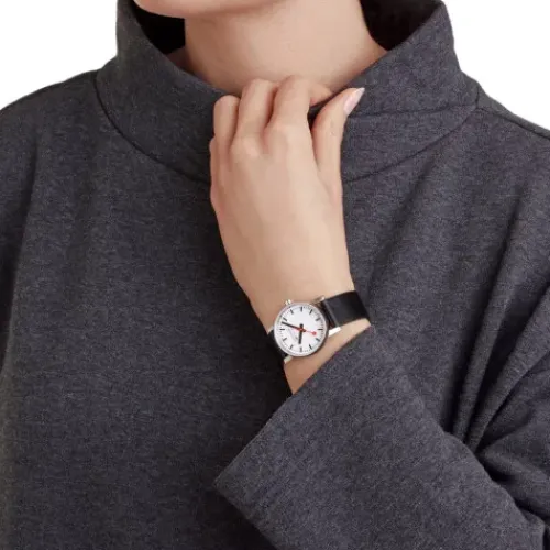 Mondaine Lederarmband-Evo2 (30 mm) Vegan - MSE.30110.LBV