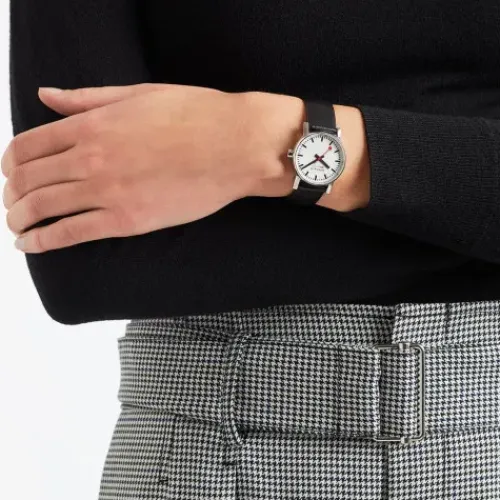 Mondaine Lederarmband-Evo2 (30 mm) Vegan - MSE.30110.LBV