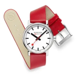 Mondaine Lederarmband-Evo2 (35 mm) Vegan - MSE.35110.LCV