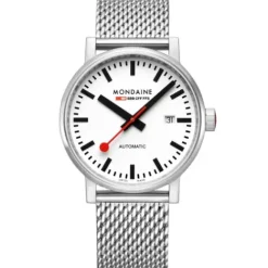 Mondaine Metallarmband-Evo2 Automatic (40 mm) - MSE.40610.SM