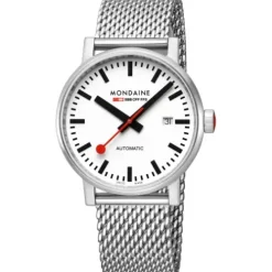 Mondaine Metallarmband-Evo2 Automatic (40 mm) - MSE.40610.SM
