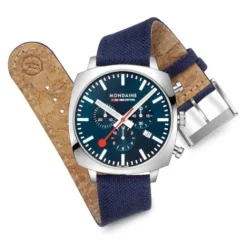 Mondaine Textilarmband (Nato)-Grand Cushion - MSL.41440.LD.SET