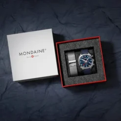 Mondaine Textilarmband (Nato)-Grand Cushion - MSL.41440.LD.SET