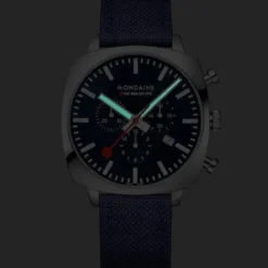 Mondaine Textilarmband (Nato)-Grand Cushion - MSL.41440.LD.SET