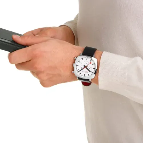 Mondaine Lederarmband-Grand Cushion Vegan - MSL.41410.LBV.SET