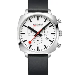 Mondaine Lederarmband-Grand Cushion Vegan - MSL.41410.LBV.SET