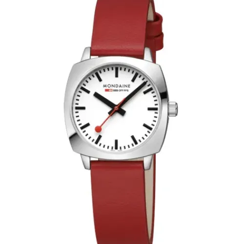 Mondaine Lederarmband-Petite Cushion Vegan - MSL.31110.LCV