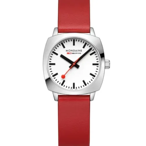 Mondaine Lederarmband-Petite Cushion Vegan - MSL.31110.LCV