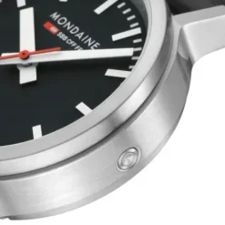 Mondaine Lederarmband-Stop2go (34 mm) Vegan - MST.34020.LBV.SET