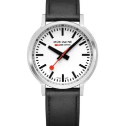 Mondaine Lederarmband-Stop2go Vegan - MST.4101B.LBV.2SE